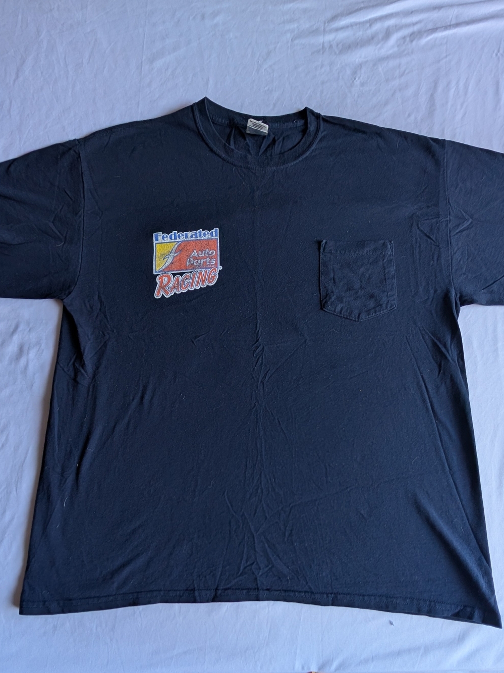 Federated Racing Men's Black Pocket T-Shirt